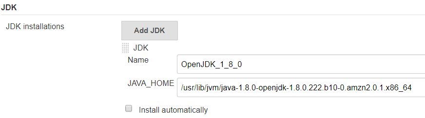 JDK Setup