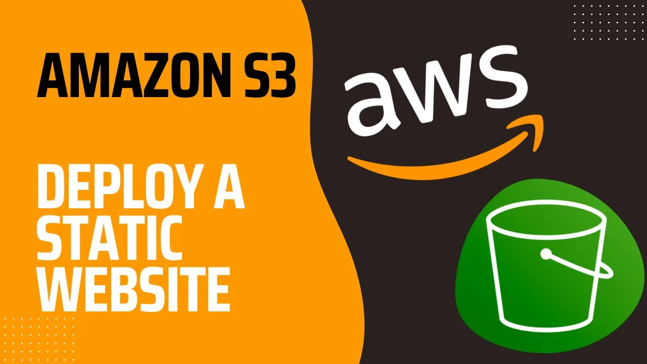 How to deploy a static website with S3
